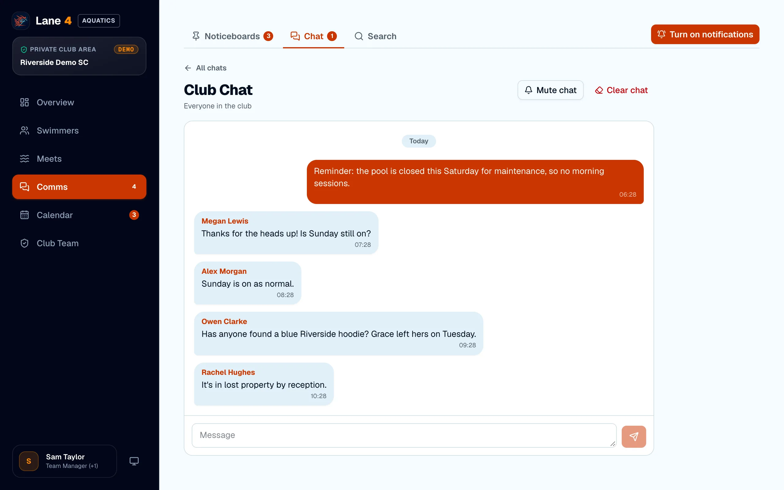 Club Chat